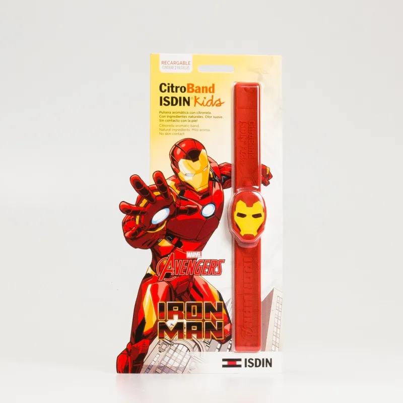 Isdin Citroband KIds Pulsera Iron Man + 2 recargas. Isdin Citroband KIds Pulsera Iron Man + 2 recargas.