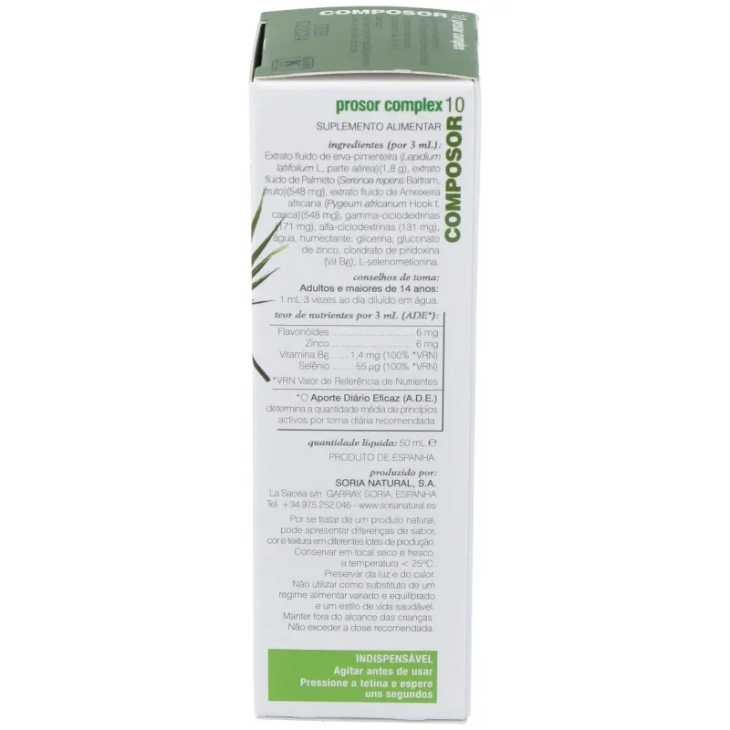 Composor 10 prosor complex xxi 50ml. | Farmacia Barata
