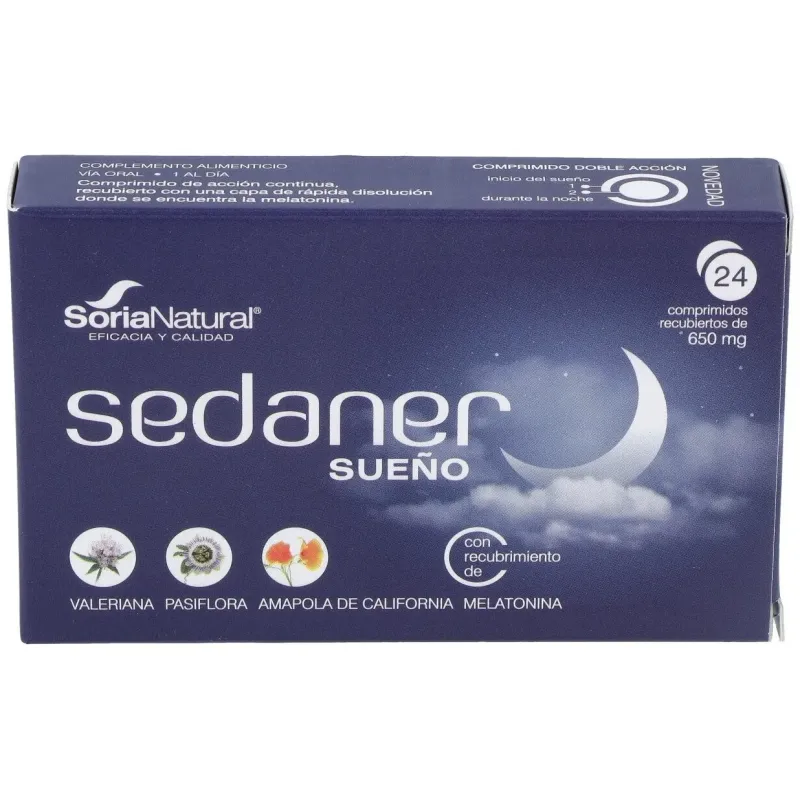Soria natural sedaner sueño 24comp | Farmacia Barata Soria natural sedaner sueño 24comp | Farmacia Barata