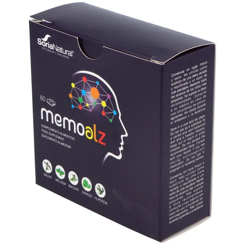Soria natural memoalz 60comp | Farmacia Barata
