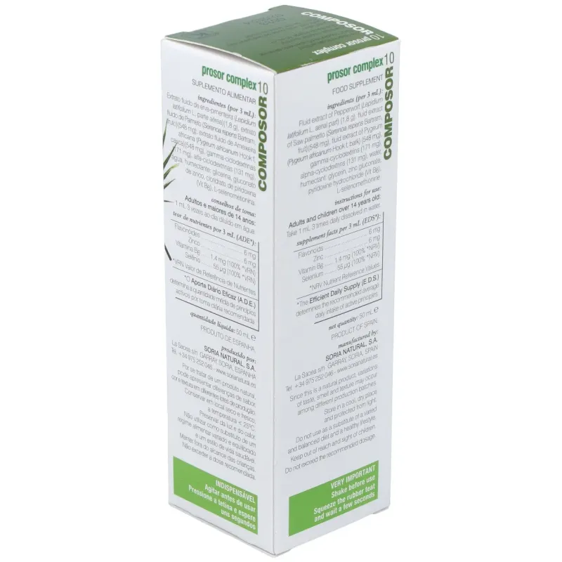 Composor 10 prosor complex xxi 50ml. | Farmacia Barata