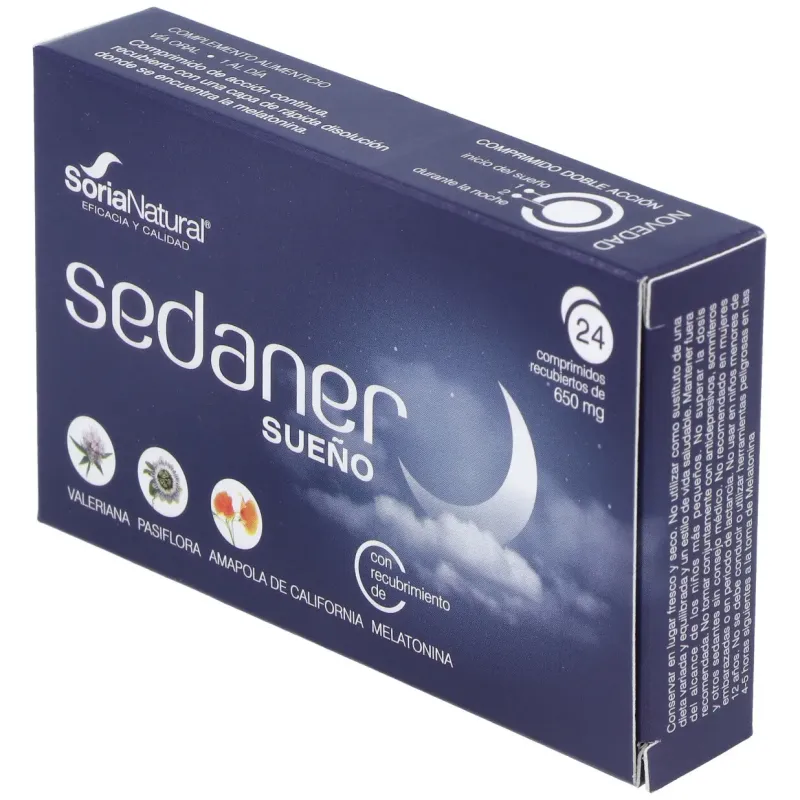 Soria natural sedaner sueño 24comp | Farmacia Barata Soria natural sedaner sueño 24comp | Farmacia Barata