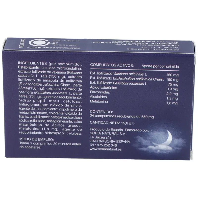 Soria natural sedaner sueño 24comp | Farmacia Barata Soria natural sedaner sueño 24comp | Farmacia Barata