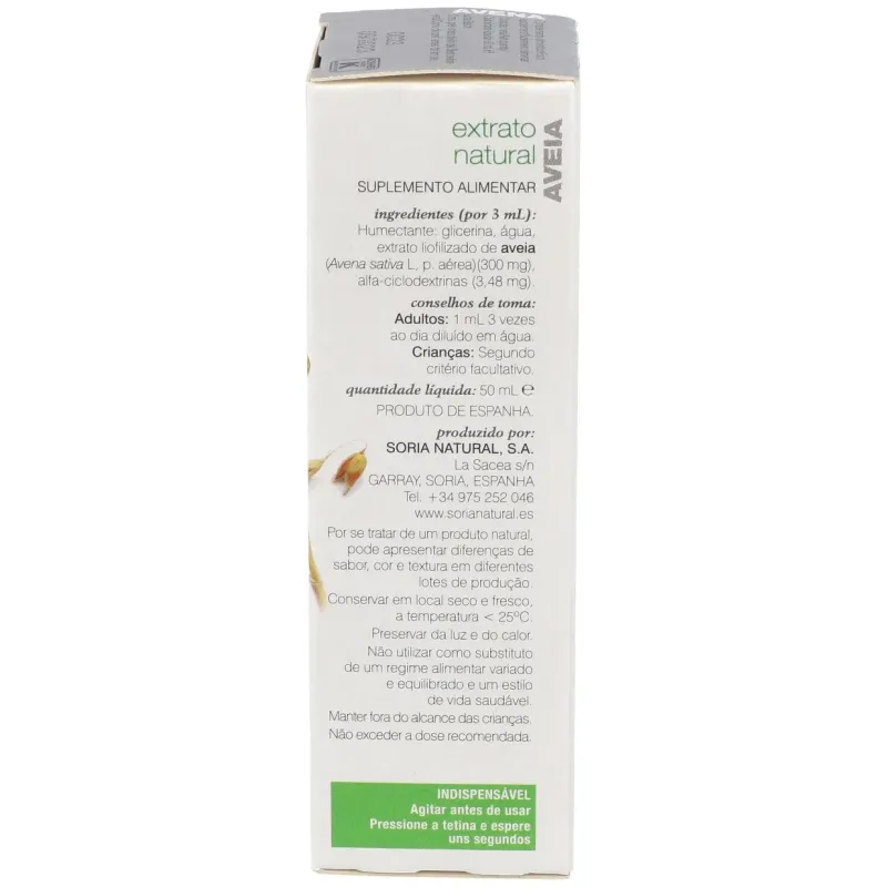 Soria natural ext. avena glicerinado xxl 50ml | Farmacia Barata