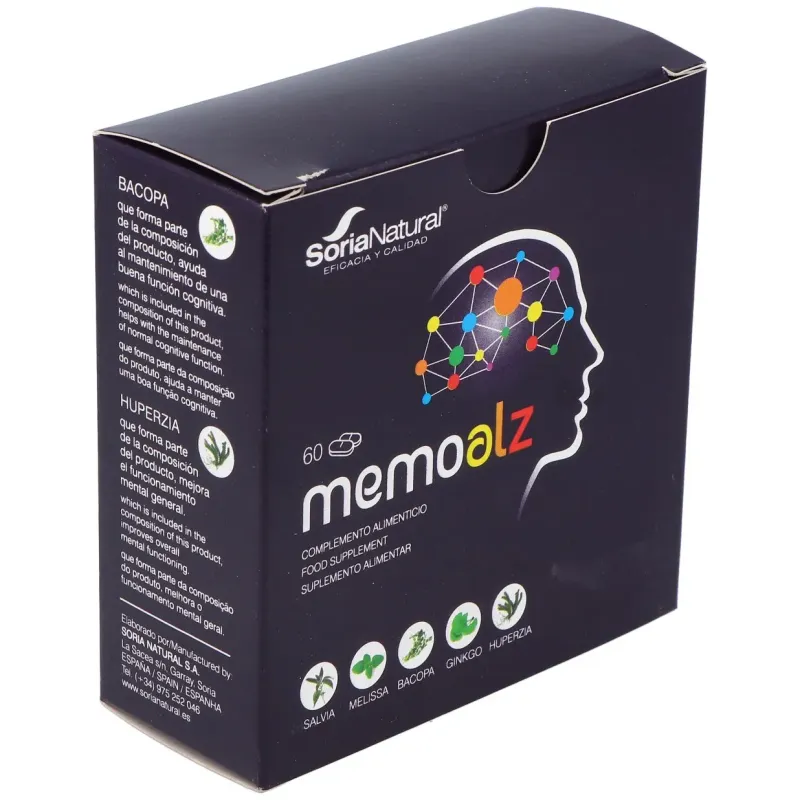 Soria natural memoalz 60comp | Farmacia Barata