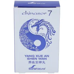 Soria Natural Chinasor 07 Yang Xue An Shen Wan, 30 comprimidos