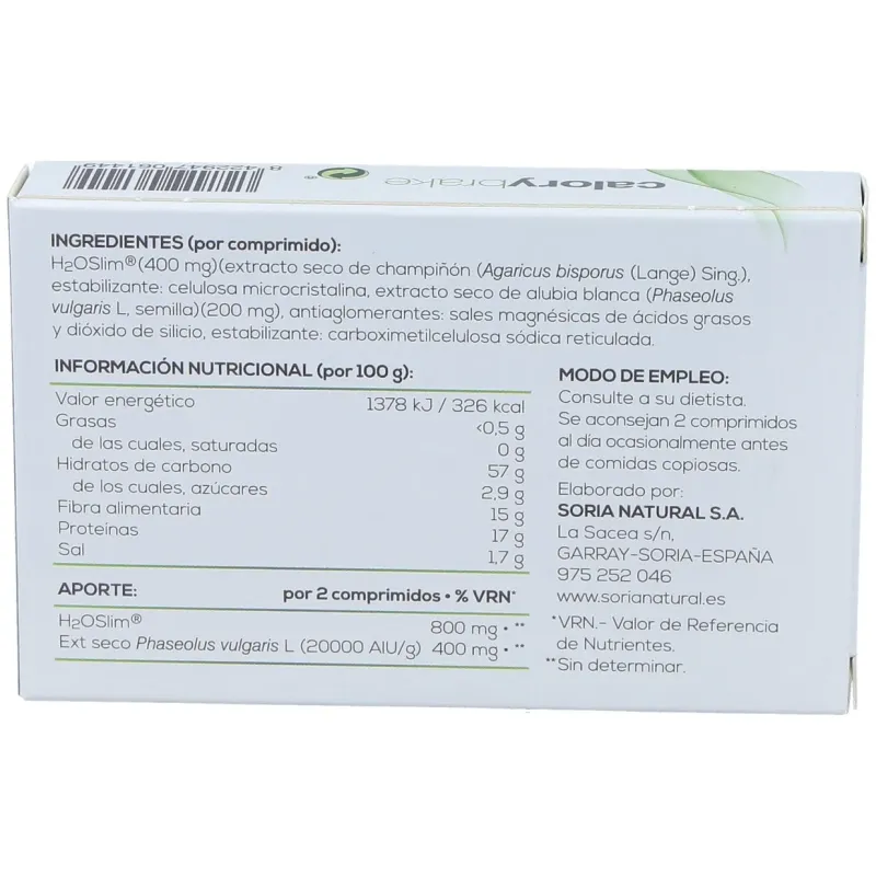Soria natural calory brake 24comp | Farmacia Barata Soria natural calory brake 24comp | Farmacia Barata