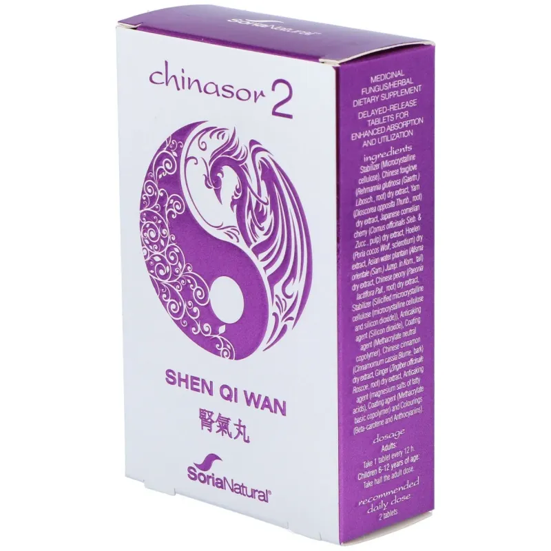 Chinasor 02 shen qi wan 30comp. | Farmacia Barata