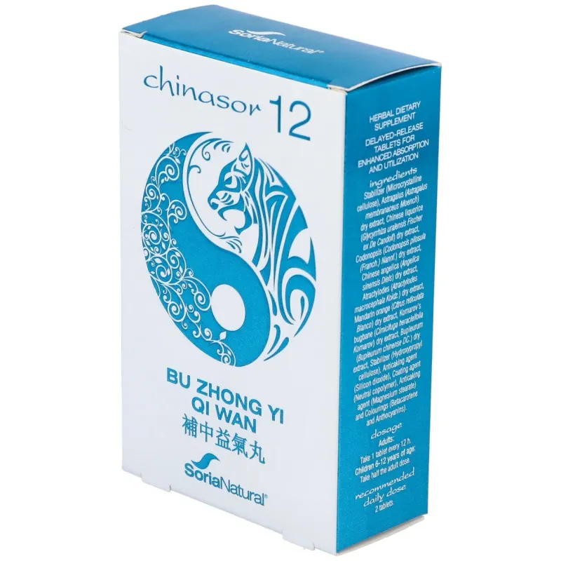 Soria natural chinasor 12 bu zhong yi qi wan 30comp | Farmacia Barata Soria natural chinasor 12 bu zhong yi qi wan 30comp | Farmacia Barata