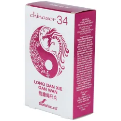 Soria natural chinasor 34 long dan xie gan wan 30comp | Farmacia Barata