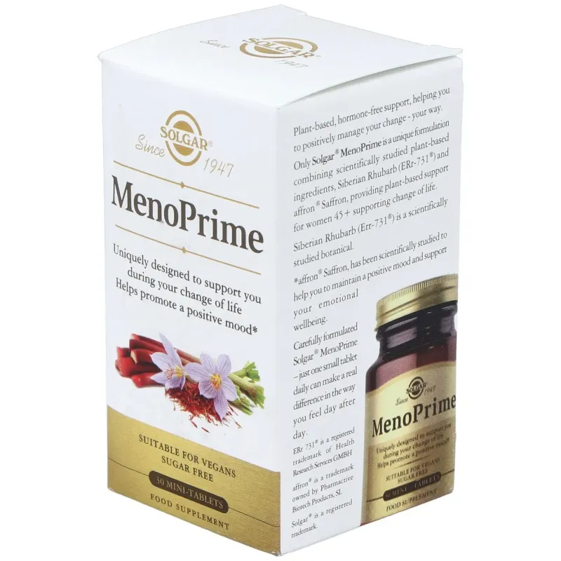 Solgar menoprime 30comp | Farmacia Barata