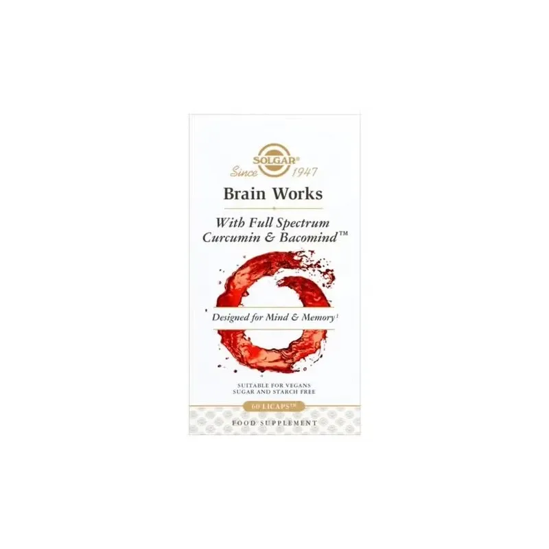 Solgar brain works 60compr | Farmacia Barata