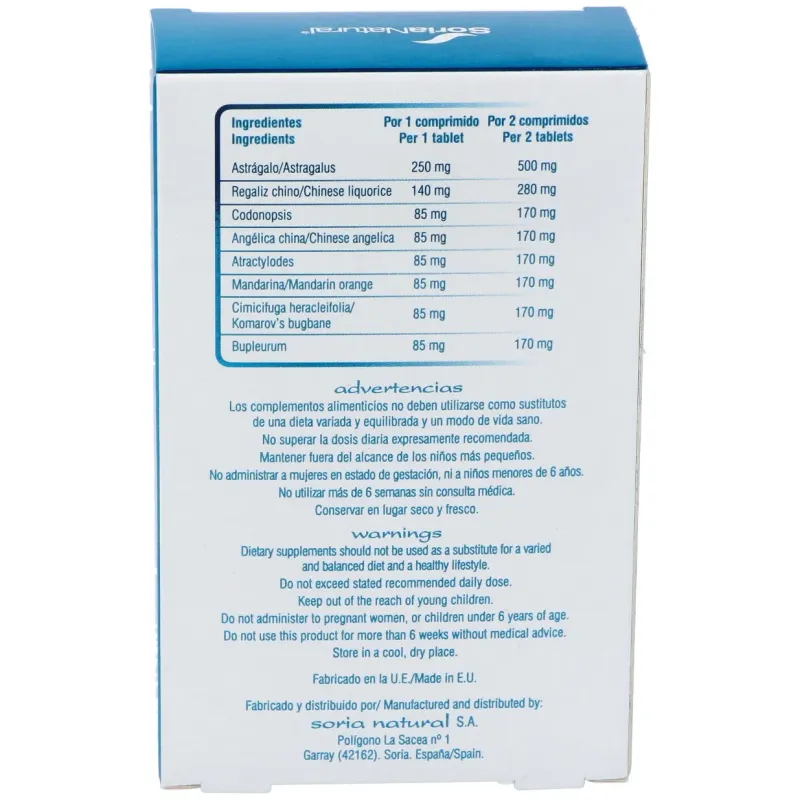 Soria natural chinasor 12 bu zhong yi qi wan 30comp | Farmacia Barata Soria natural chinasor 12 bu zhong yi qi wan 30comp | Farmacia Barata