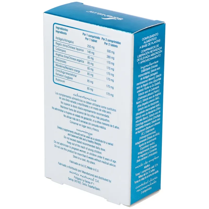 Soria natural chinasor 12 bu zhong yi qi wan 30comp | Farmacia Barata Soria natural chinasor 12 bu zhong yi qi wan 30comp | Farmacia Barata