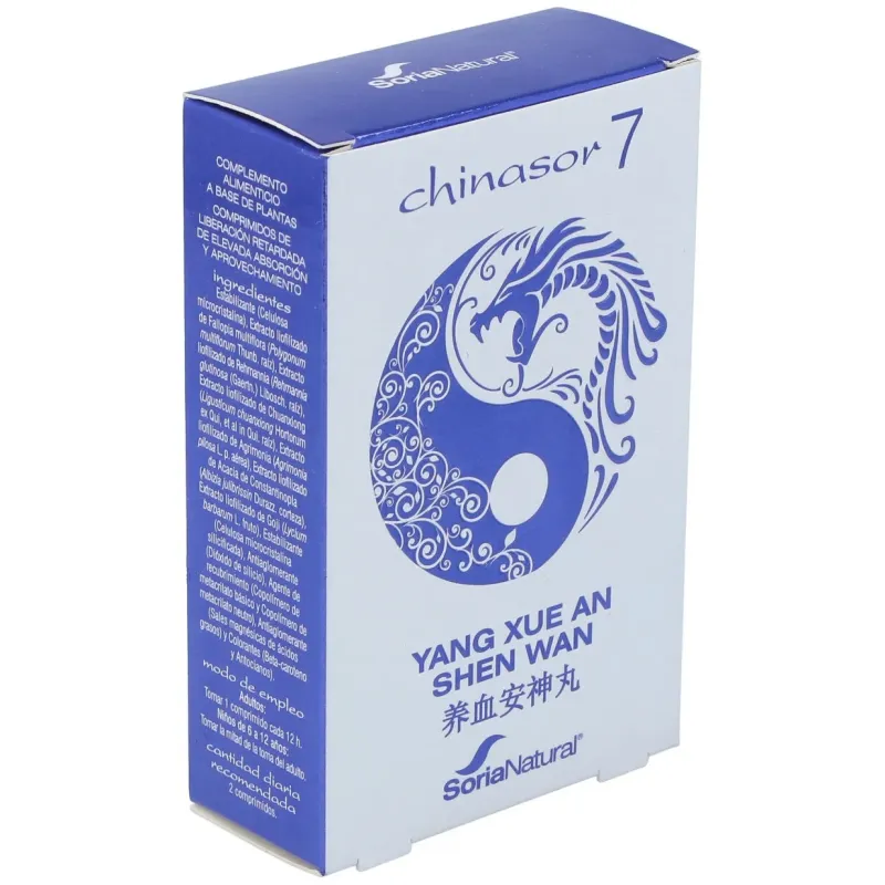 Chinasor 07 yang xue an shen wan 30comp. | Farmacia Barata