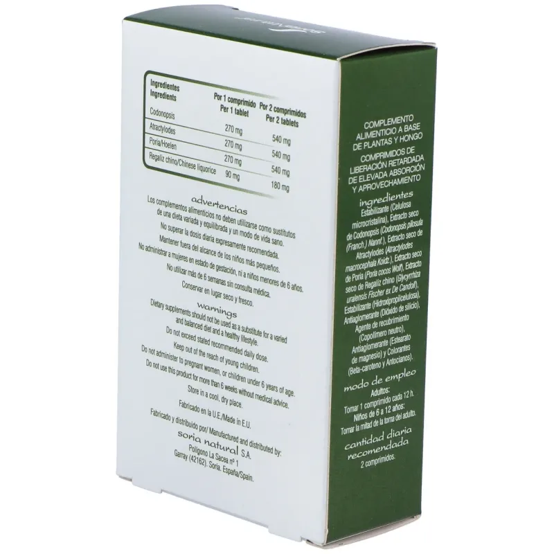 Soria natural chinasor 21 sijun zi wan 30comp | Farmacia Barata