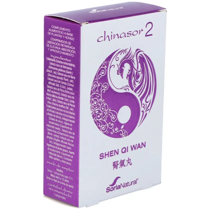 Chinasor 02 shen qi wan 30comp. | Farmacia Barata