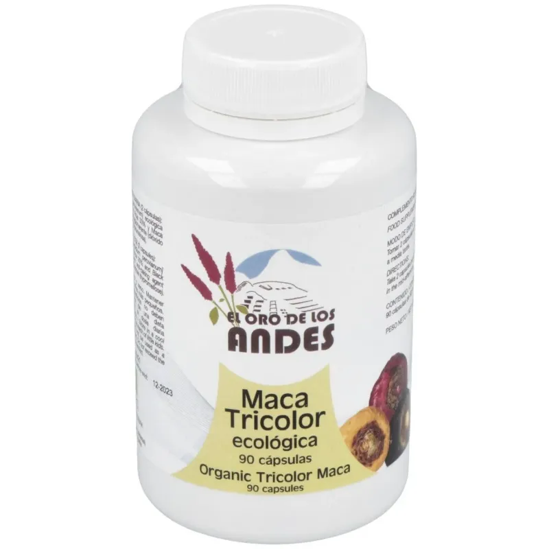El oro de los andes maca tricolor 700 mg 90 caps bio | Farmacia Barata