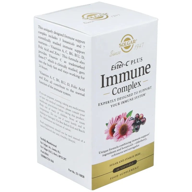 Solgar ester-c immune complex 60caps | Farmacia Barata Solgar ester-c immune complex 60caps | Farmacia Barata