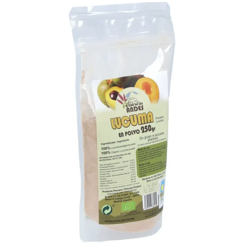 Harina de lucuma superalimentos 250gr. eco | Farmacia Barata