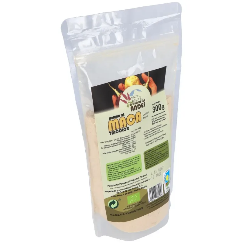 Maca tricolor superalimentos 300gr. eco | Farmacia Barata