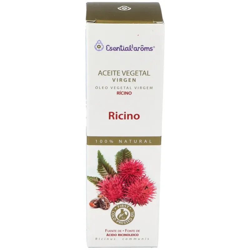 Esential aroms aceite vegetal de ricino 100ml | Farmacia Barata