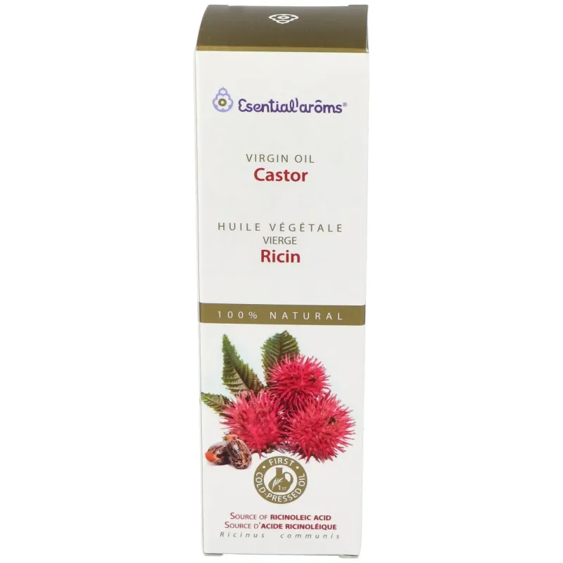 Esential aroms aceite vegetal de ricino 100ml | Farmacia Barata