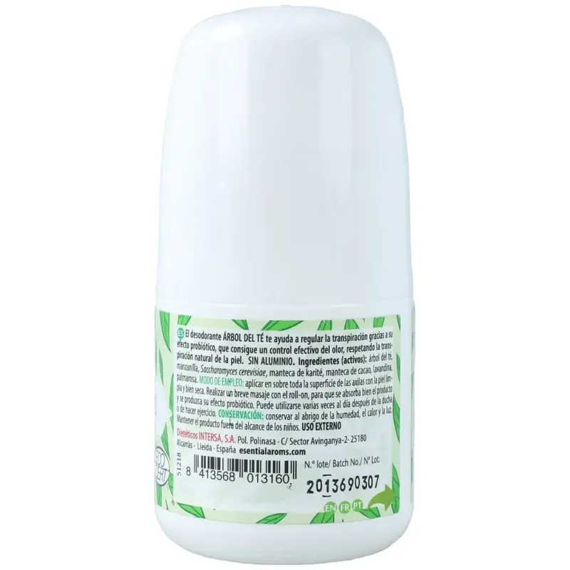 Esential aroms arbol del te desodorante roll-on 50ml | Farmacia Barata Esential aroms arbol del te desodorante roll-on 50ml | Farmacia Barata