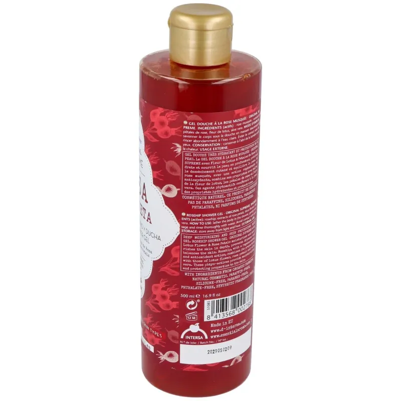 Esential aroms gel corporal rosa mosqueta 500ml | Farmacia Barata Esential aroms gel corporal rosa mosqueta 500ml | Farmacia Barata