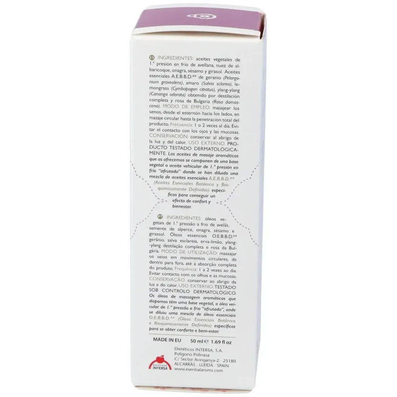 Esential'aroms aceite reafirmante senos 50ml | Farmacia Barata