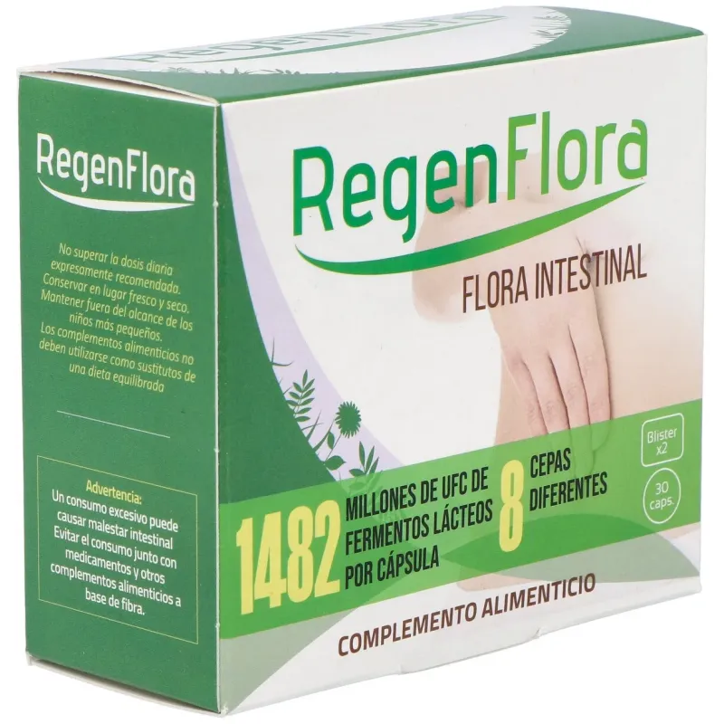 Saludalkalina regenflora 30caps | Farmacia Barata