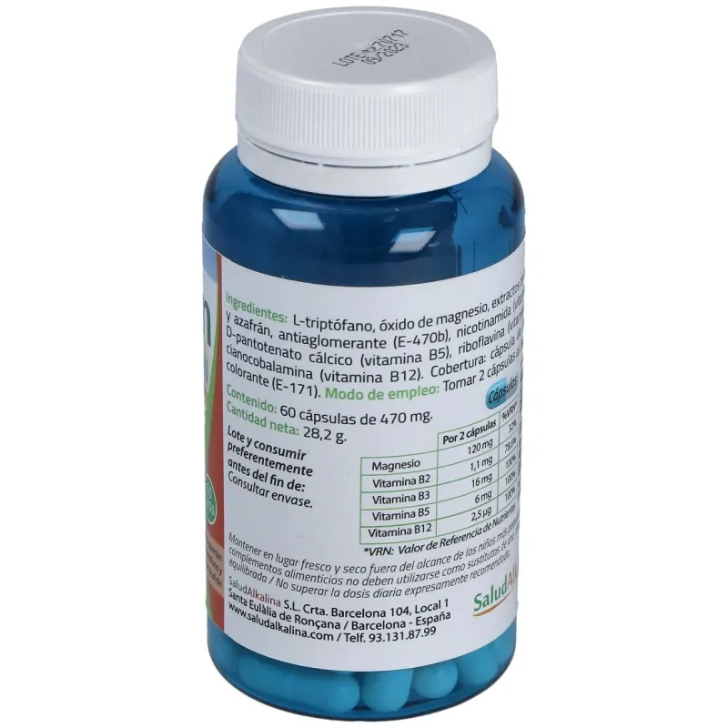 Saludalkalina triptofran 60caps | Farmacia Barata