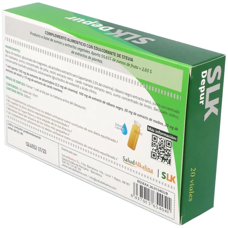 Slk depur 20viales | Farmacia Barata