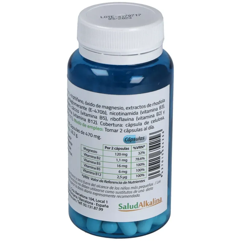 Saludalkalina triptofran 60caps | Farmacia Barata