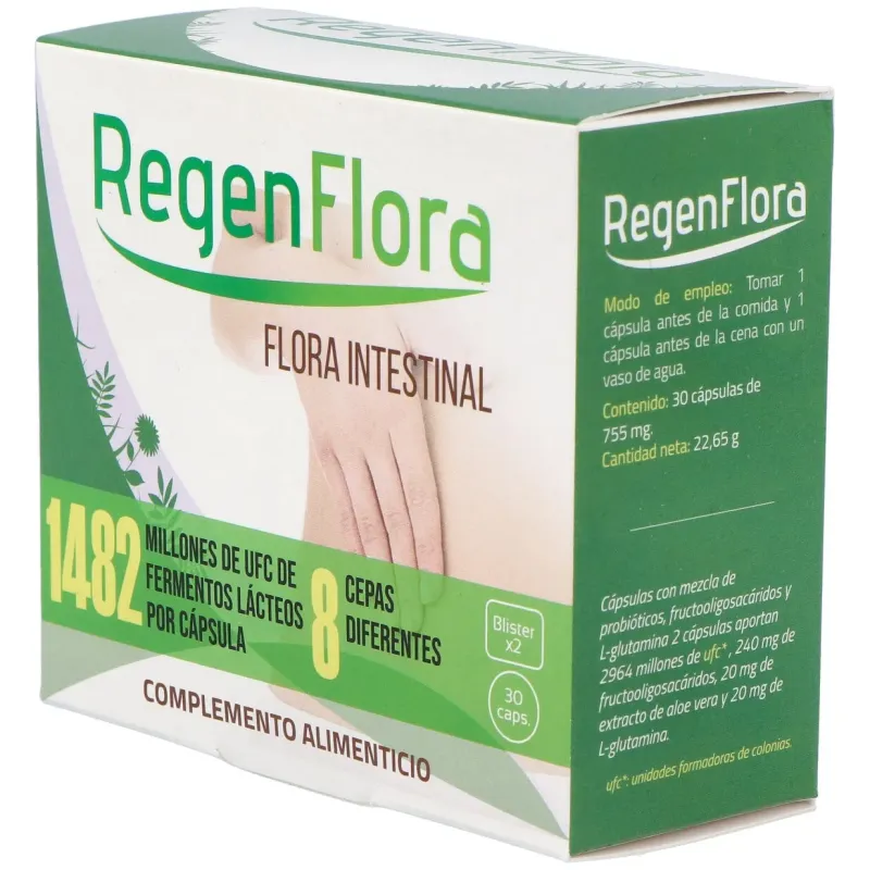 Saludalkalina regenflora 30caps | Farmacia Barata