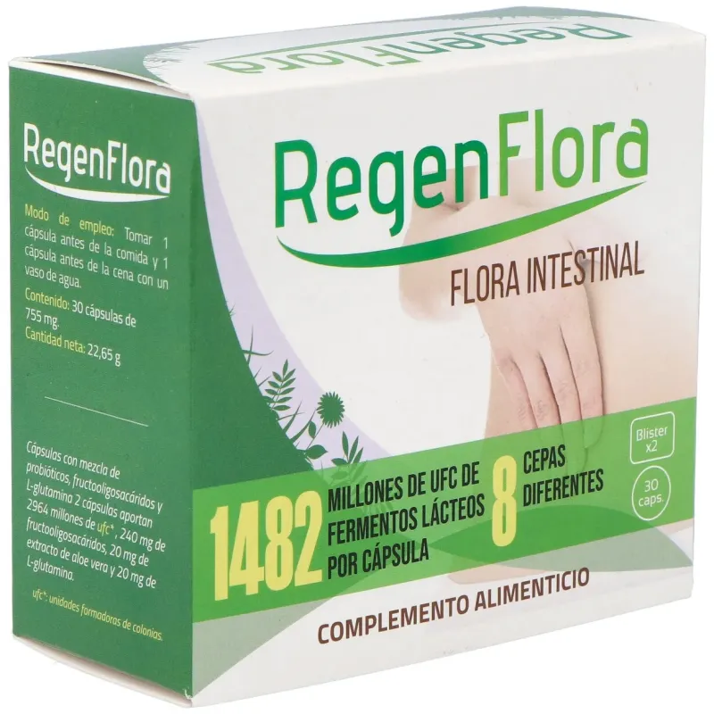 Saludalkalina regenflora 30caps | Farmacia Barata