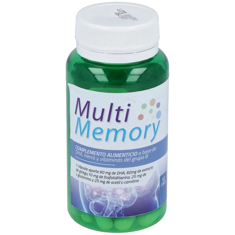 Saludalkalina multi memory 60caps | Farmacia Barata