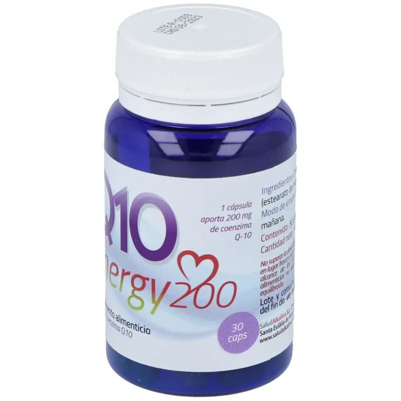 Saludalkalina q10 energy 200 30caps | Farmacia Barata