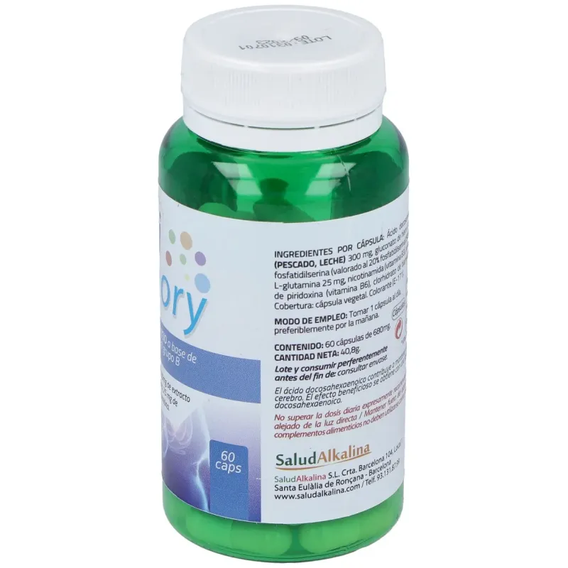 Saludalkalina multi memory 60caps | Farmacia Barata