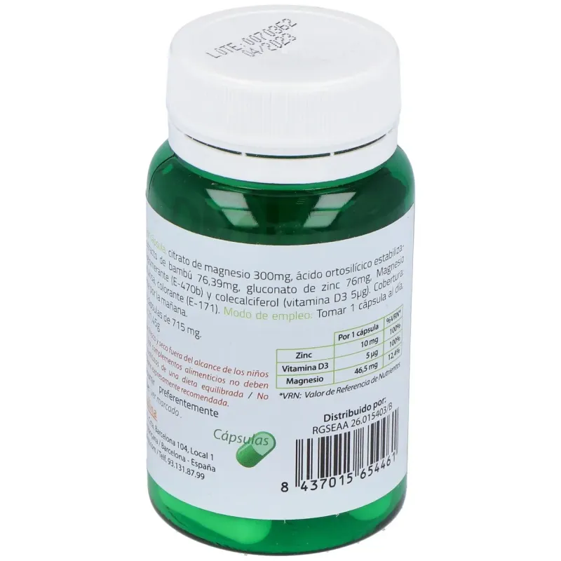 Silicio organico 30cap. | Farmacia Barata
