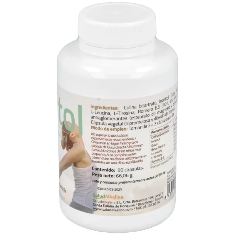 Saludalkalina colitol 90caps | Farmacia Barata