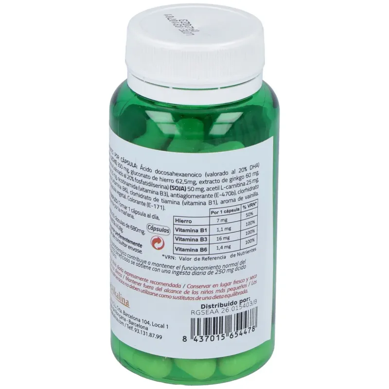 Saludalkalina multi memory 60caps | Farmacia Barata