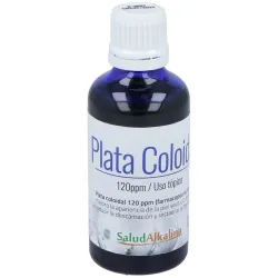 Plata coloidal 120ppm 50ml.