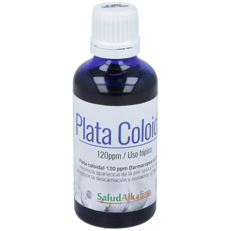 Plata coloidal 120ppm 50ml. | Farmacia Barata Plata coloidal 120ppm 50ml. | Farmacia Barata