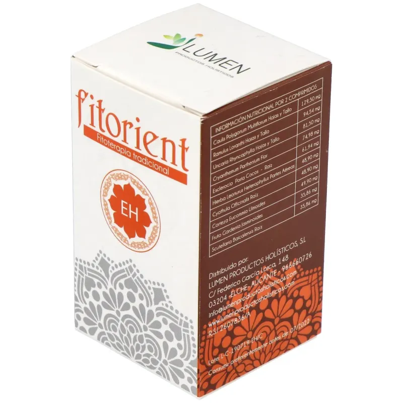 E.h.. exceso de higado 60comp. fitorient | Farmacia Barata