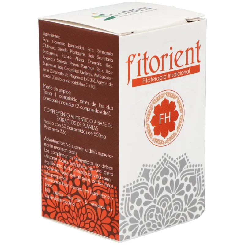 F.h. fuego de higado 60comp. fitorient | Farmacia Barata