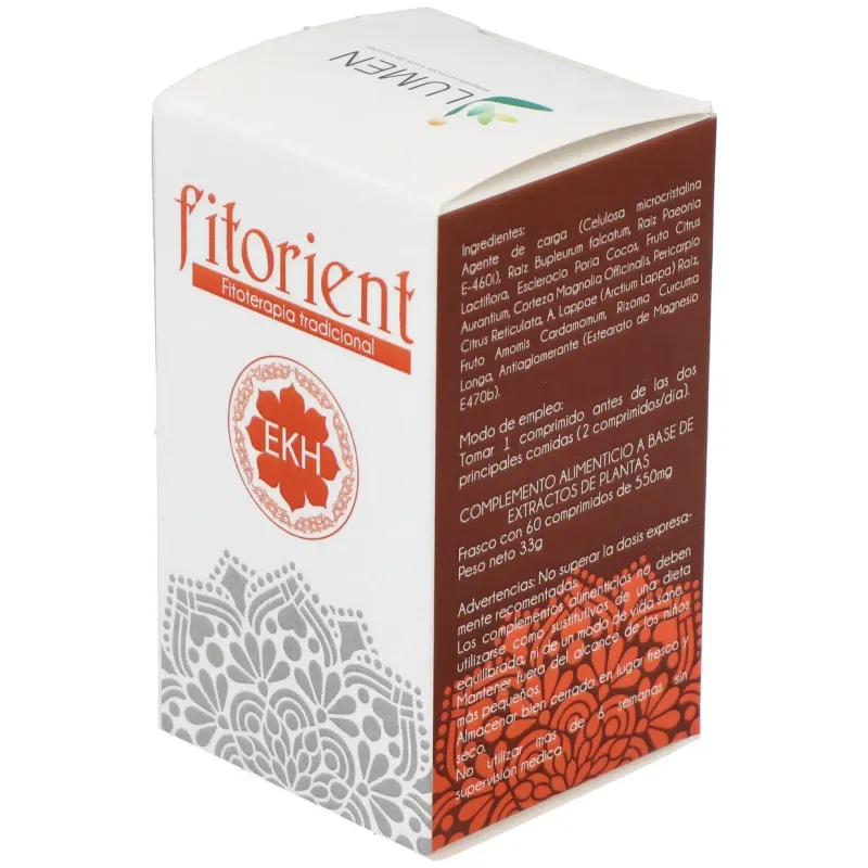 E.k.h. estancamiento de qi 60comp. fitorient | Farmacia Barata