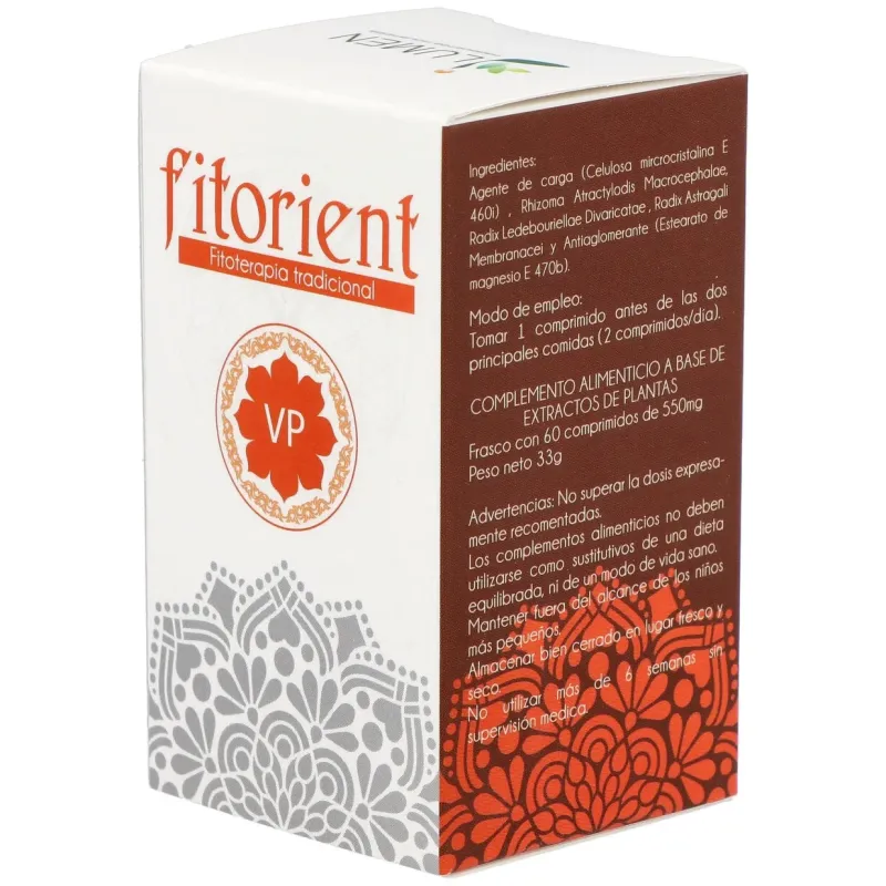 V.p. vacio de pulmon 60comp. fitorient | Farmacia Barata