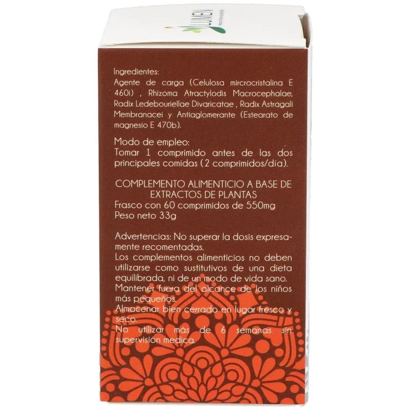 V.p. vacio de pulmon 60comp. fitorient | Farmacia Barata