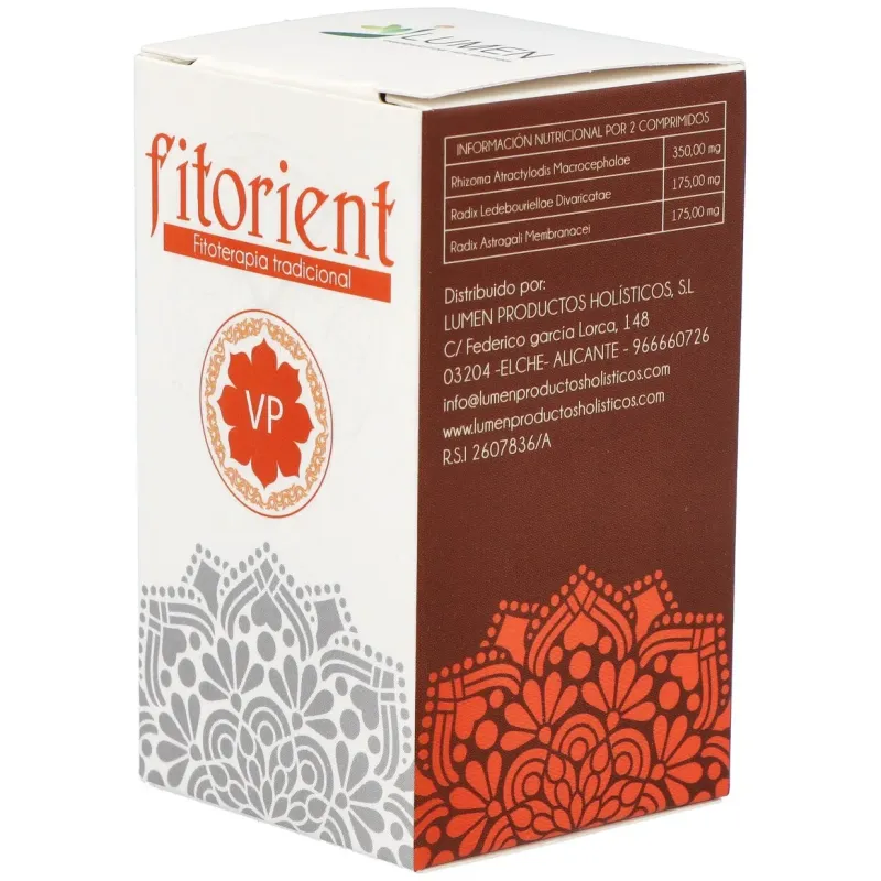 V.p. vacio de pulmon 60comp. fitorient | Farmacia Barata